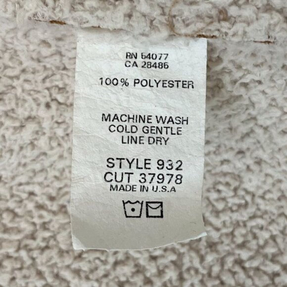 ✨ Winter-Ready Chic — Cabi Faux Suede Shearling Jacket Camel Tan XS Style 932 ✨ - Picture 12 of 13